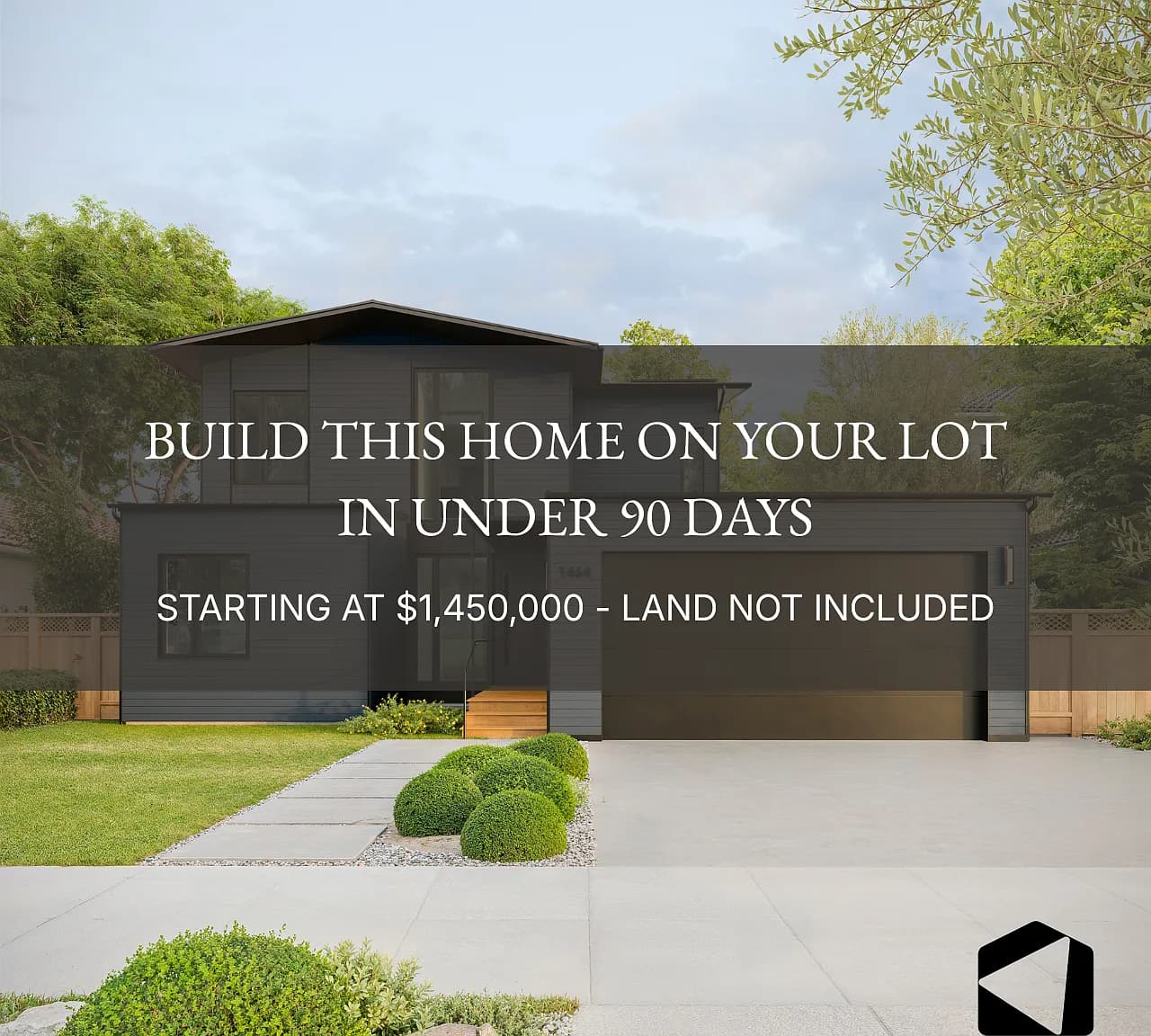 2 CAR GARAGE Plan, Aro Homes - San Mateo County, listing photograph 1